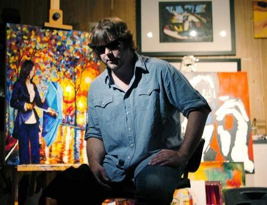 نگاهی به زندگی و آثار نقاش نابینا "John Bramblitt"