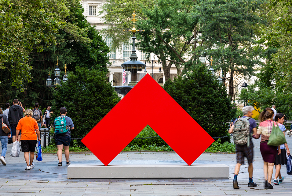 First public art exhibition in Carmen Herreras 70+ year career includes three new works