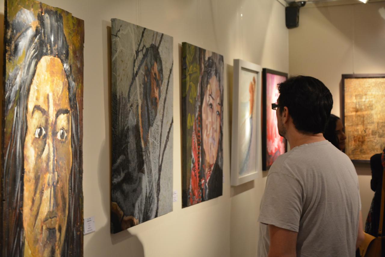 گزارش تصویری نمایشگاه گروهی "فرگشت" در گالری شلمان