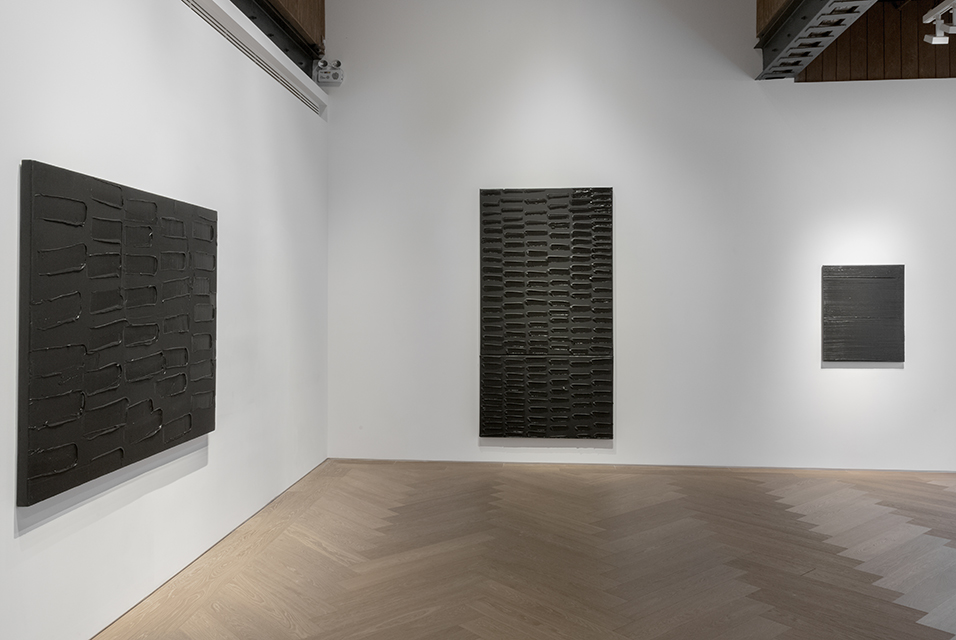 New exhibition brings together 9 works of Pierre Soulagess iconic Outrenoir series
