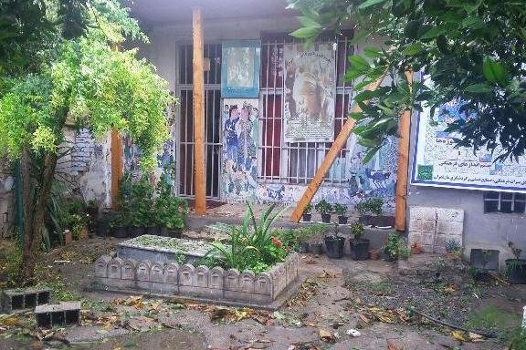 طوفان ۱۳۰ کیلومتری نقاشیهای مکرمه قنبری را برد / تخریب دهکده نقاشی