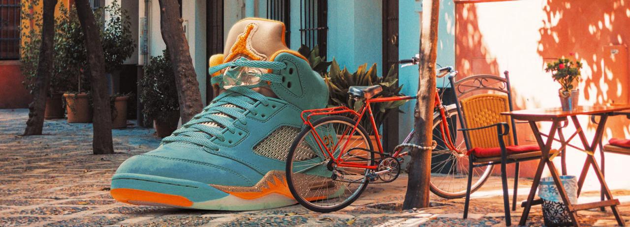 مدلهای بزرگ "کشف شده" air jordan در شهرهای مختلف جهان