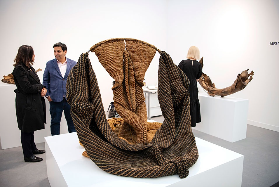 Frieze London shows the art world has cottoned on to weaving